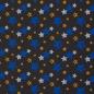 Preview: Baumwolljersey Sterne Senf/Blau/Weiß auf Anthrazit von Cherry Picking by Swafing